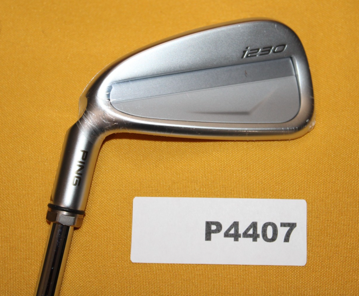 Ping i230 Orange Dot 7 Single Iron Project X LZ Stiff Steel DEMO 