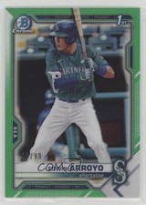 2021 Bowman Draft Chrome Green Refractor 48/99 Edwin Arroyo #BDC-74 yj0