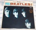 THE BEATLES  Meet The Beatles Vinyl Record LP VG/NM subsidiary label print inner