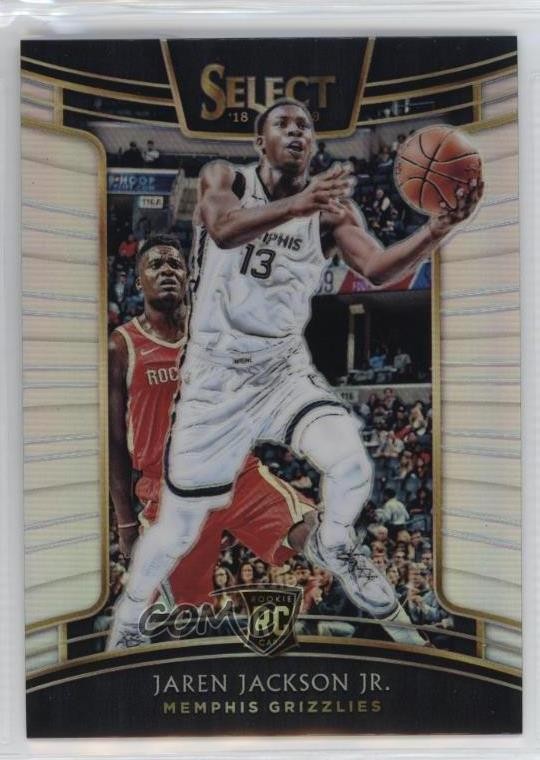 2018-19 Panini Select Concourse Silver Prizm Jaren Jackson Jr #35 v9t