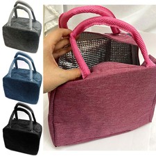 2 Pk Insulated Lunch Bag Cooler Lunchbox BPA Free Work School Men Women Kids