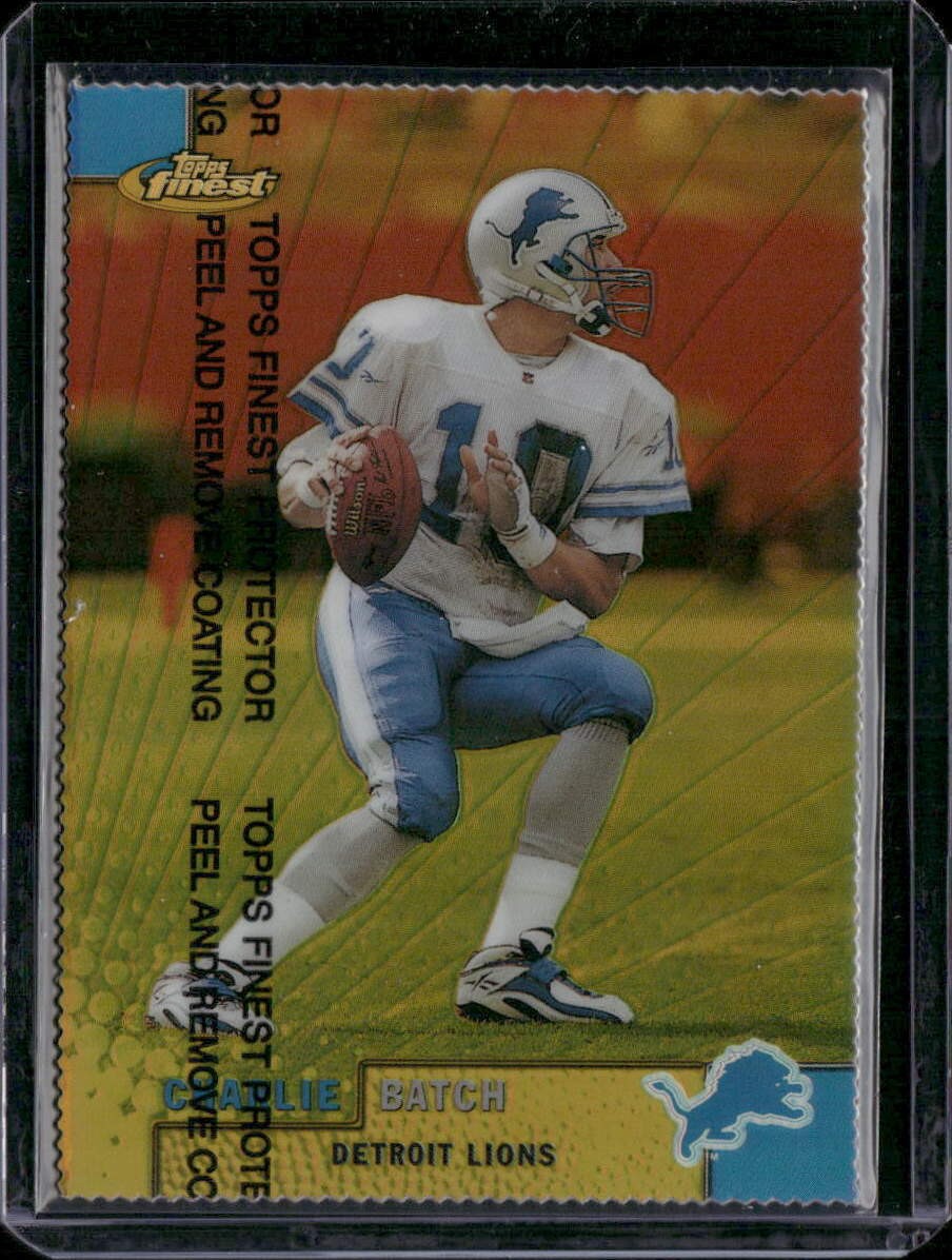 1999 Finest #69 Charlie Batch Gold Refractors #/100