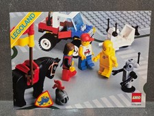 Vintage (1987) LEGO Castle Town Space Product Catalog Booklet Pamphlet - RARE
