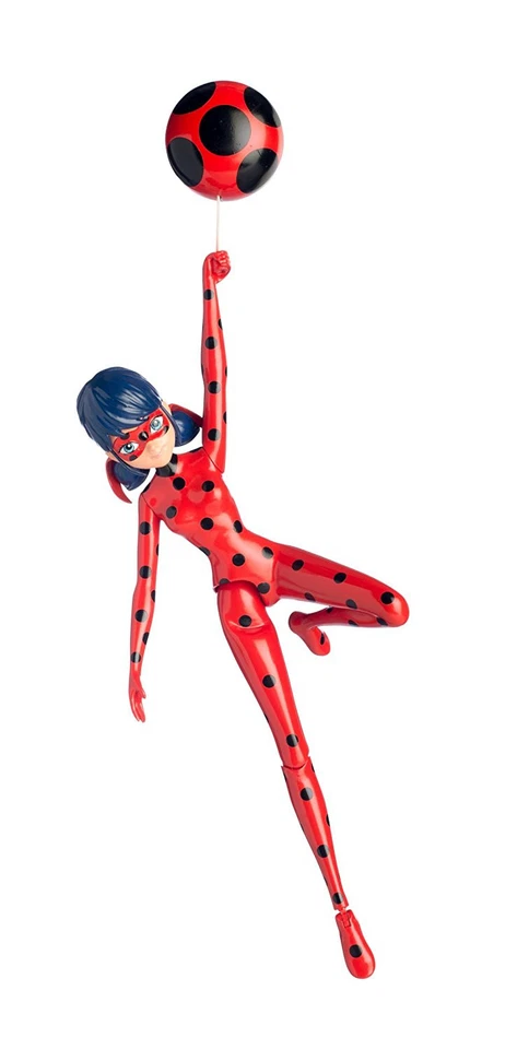 Miraculous Jump and Fly Ladybug Figure Bandai - Immagine 2 di 2