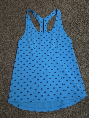 LULULEMON SEAWHEEZE 2014  LIGHTENED UP EYEBALL  SINGLET TOP TANK - SIZE 4/6