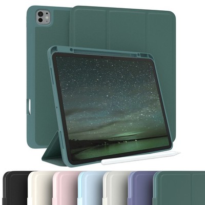 EAZY CASE Smart Cover für Apple iPad Pro 13 2024 Hülle Stifthalterung Tablet