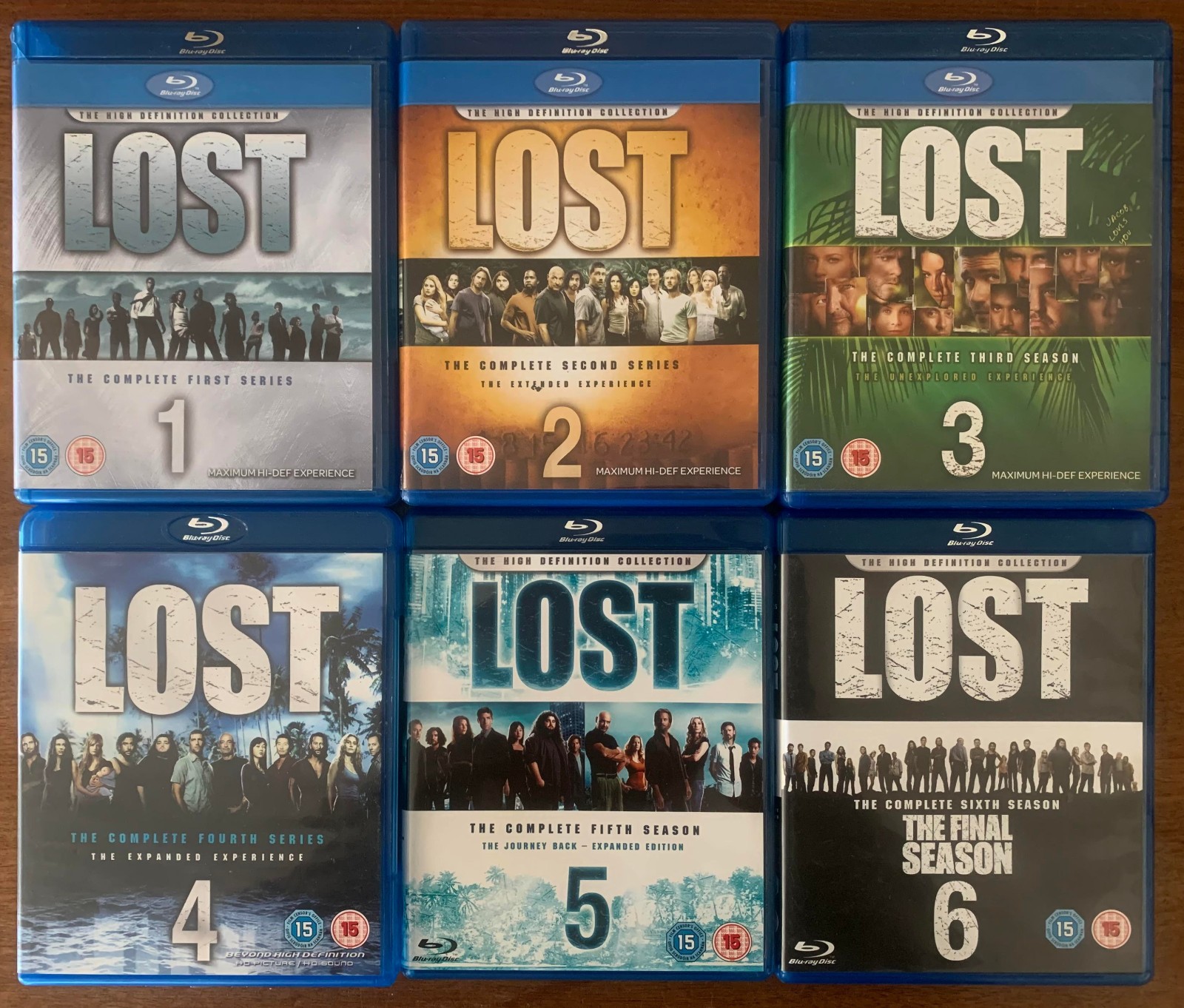 Lost - The Complete Season 1-6 [Blu-ray]