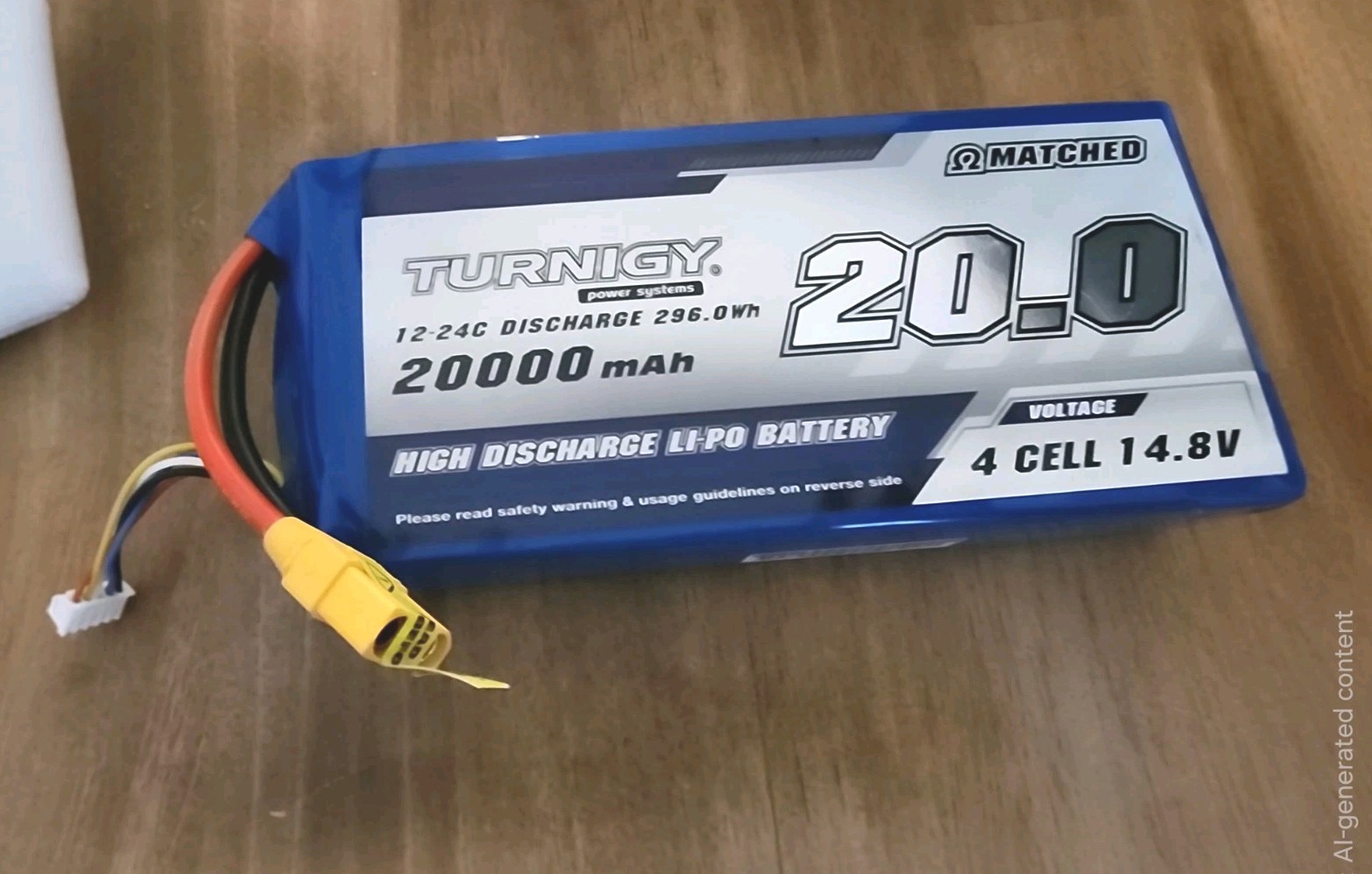 Brand New in Box Turnigy High Capacity 20000mAh 4S 12C Lipo Pack EC5 plug RC car