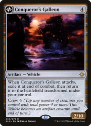Conqueror's Galleon // Conqueror's Foothold - Ixalan #234 Rare