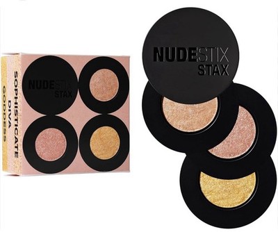 NUDESTIX Nude Eye Lights 3 Pc Stax Set LIMITED EDITION Eyeshadow Highlighter NEW