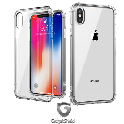 Clear Sockproof Back Case für iPhone 12 Pro Max XR S21 Robust Bumper Handy Cover 