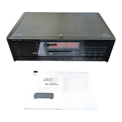 Luxman D-107u CD Player Vacuum Tube Japan Excellent Condition
