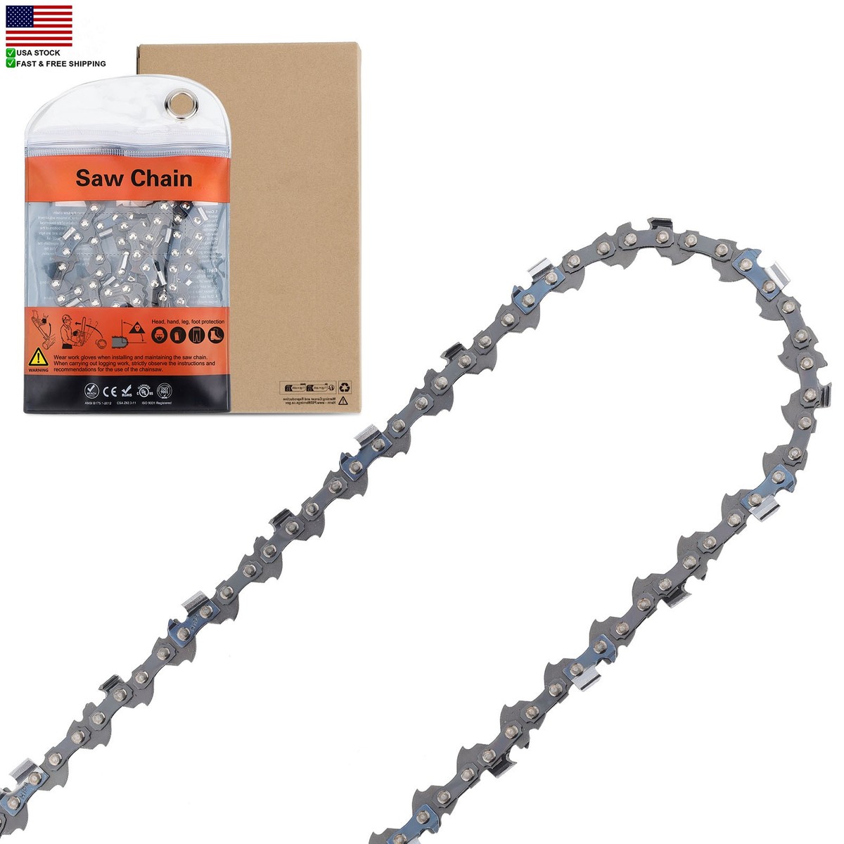 🔥 10 Inch Chainsaw Chain 40 Drive Links.050