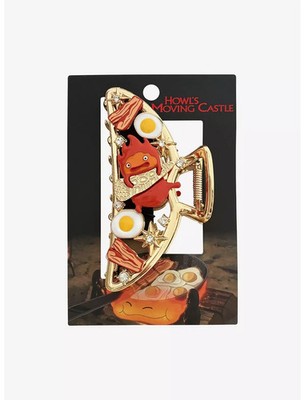 Studio Ghibli  Howl's Moving Castle Calcifer Claw Hair Clip