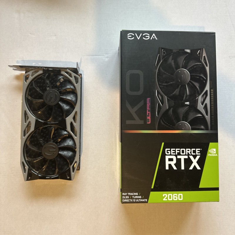 EVGA GeForce RTX 2060 KO GAMING 6GB GDDR6 Graphics Card (06G-P4-2066-KR)