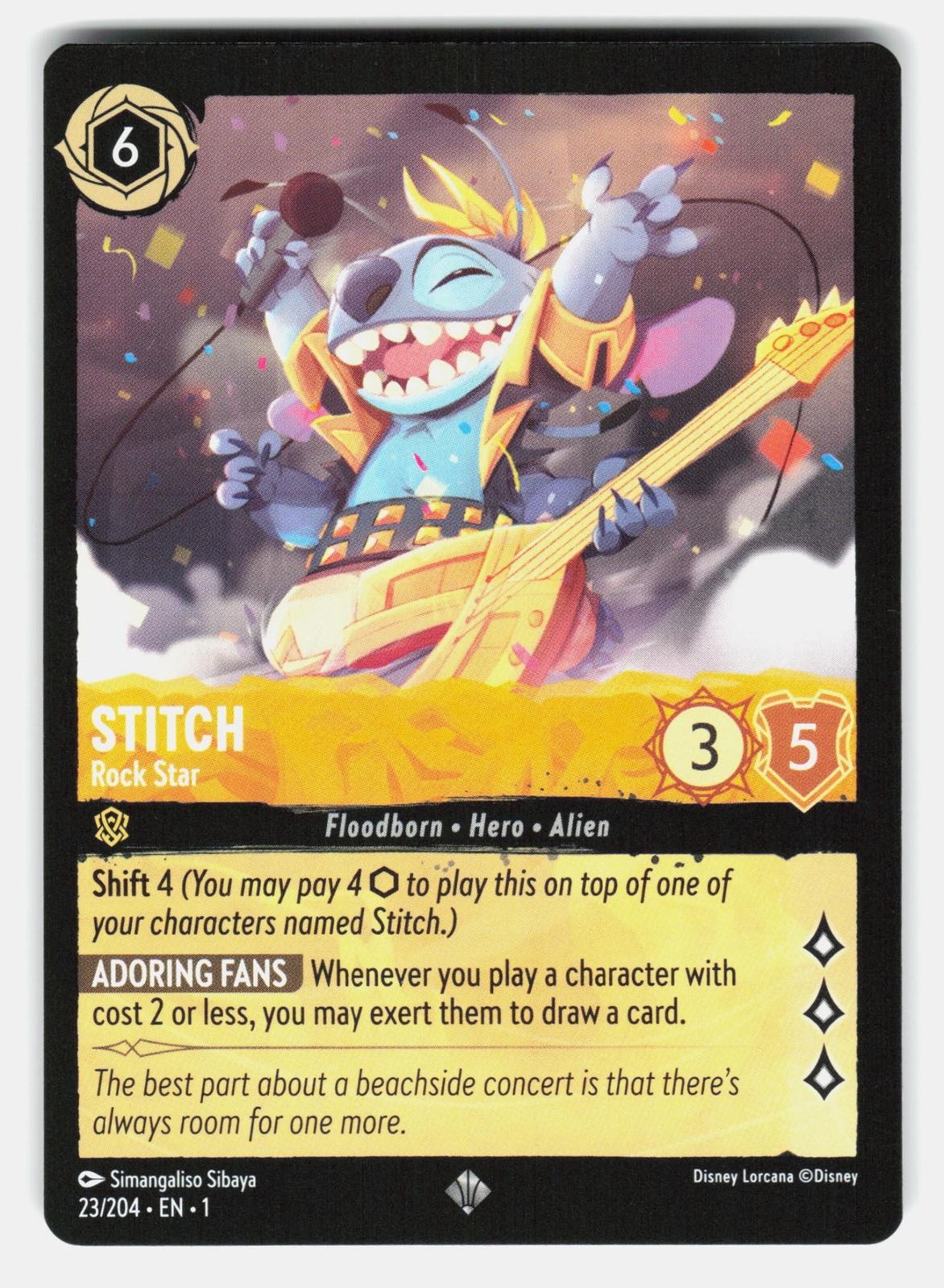 The First Chapter Stitch Super Rare #23/204