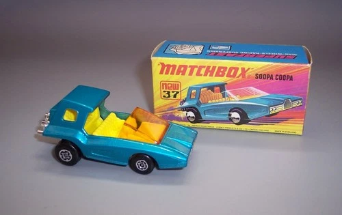 "MATCHBOX" *LESNEY SUPERFAST** SF-37 SOOPA COOPA **UNPAINTED BASE** MINT BOXED