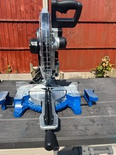 scheppach 12" sliding mitre saw HM140L 45 degree double bevel. RRP299.00
