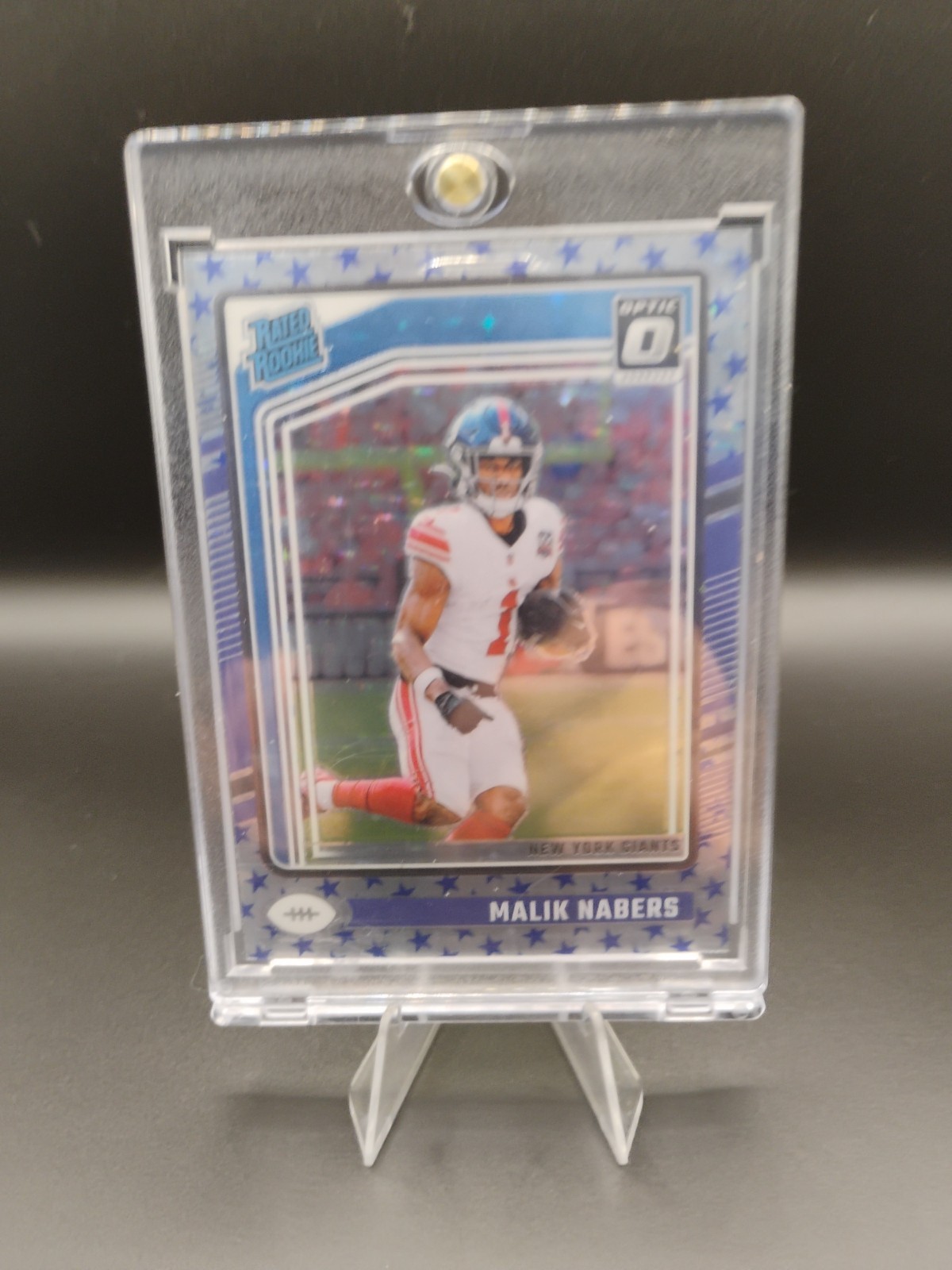 2024 Panini Donruss Optic - Rated Rookie Malik Nabers #271 Stars Prizm (RC)