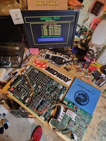 MORTAL KOMBAT 2  PCB JAMMA ARCADE BOARD SET REVISION 9.1 WORKING!!!! MIDWAY 