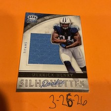 Derrick Henry - RC - 2016 Crown Royale Rookie Silhouettes Player Worn Patch 🔥