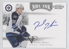 2011-12 Panini Playoff Contenders NHL Ink Paul Postma #68 Auto 1k5