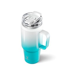 Meoky 32 oz Tumbler with Handle, Insulated Tumbler with Lid and Straw, Stainl...