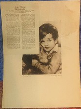 VINTAGE ETCHING 1936 J KNOWLES HARE~SYMPATHY~Boy & Irish Setter~9.5x12.5”