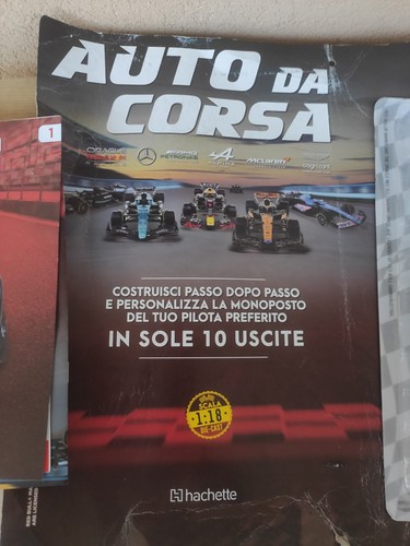 Auto Da Corsa Red Bull RB19 1/18 Formula 1 Prima Uscita Edicola Test Hachette - Foto 5 di 6