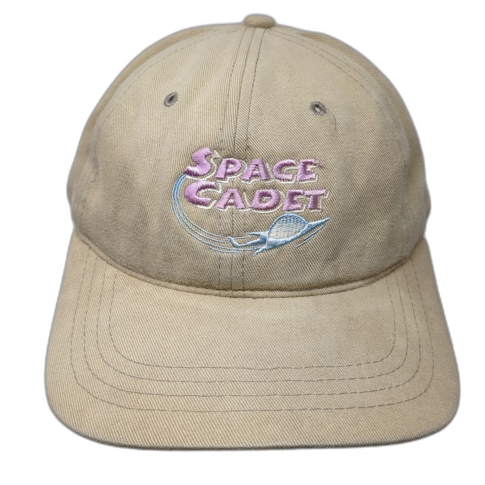 Space Cadet Slideback Hat Solid Beige One Size Em… - image 1