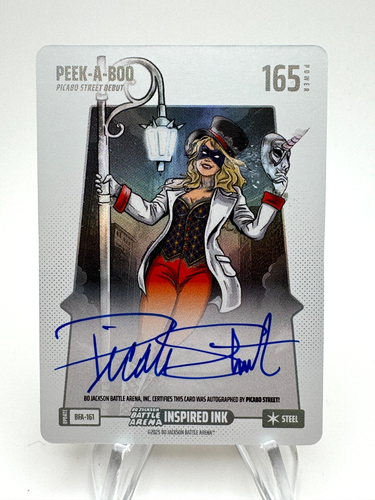 2025 Bo Jackson Battle Arena Inspired Ink PICABO STREET PEEK-A-BOO Steel Auto