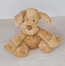 Jellycat Fuddlewuddle Puppy Dog Medium 9" Tan Brown Plush New Without Tags NWOT