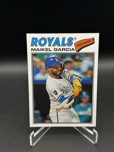 2026 Topps Heritage #84 Maikel Garcia | Baseball Card
