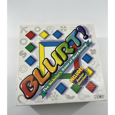 Blurt! Board Game The Webster's Game of Word Racing Includes