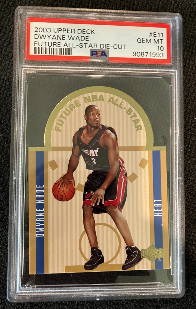 Dwyane Wade Professional Sports Authenticator (PSA) Basketball