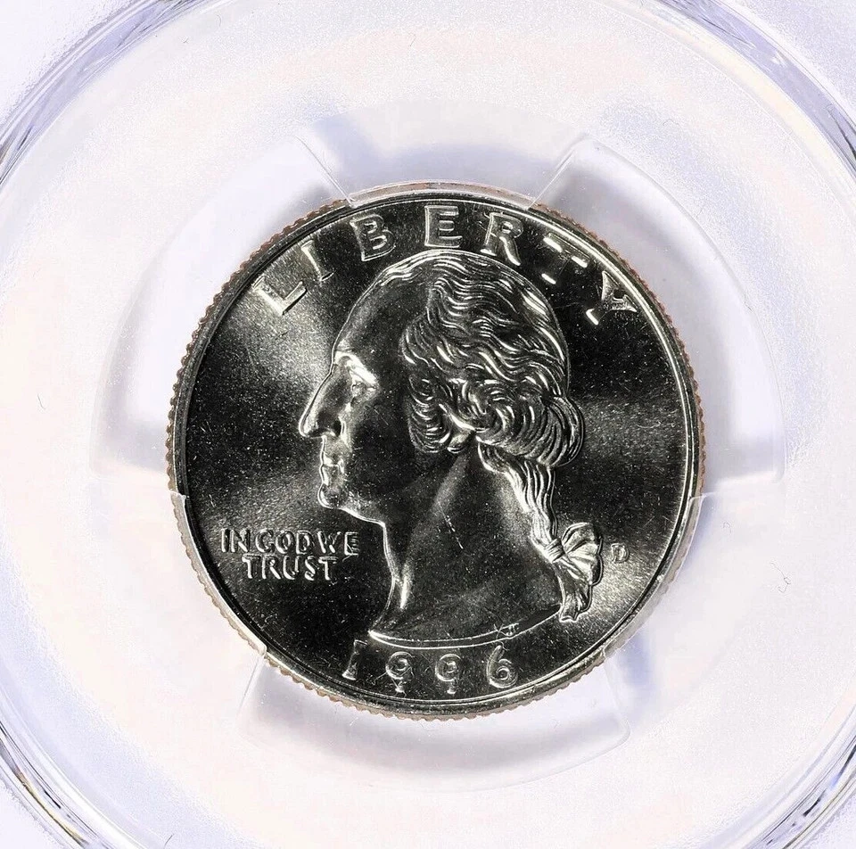 1996-D  Washington Quarter  PCGS MS68 PRICE GUIDE is $360. - Image 3 of 4