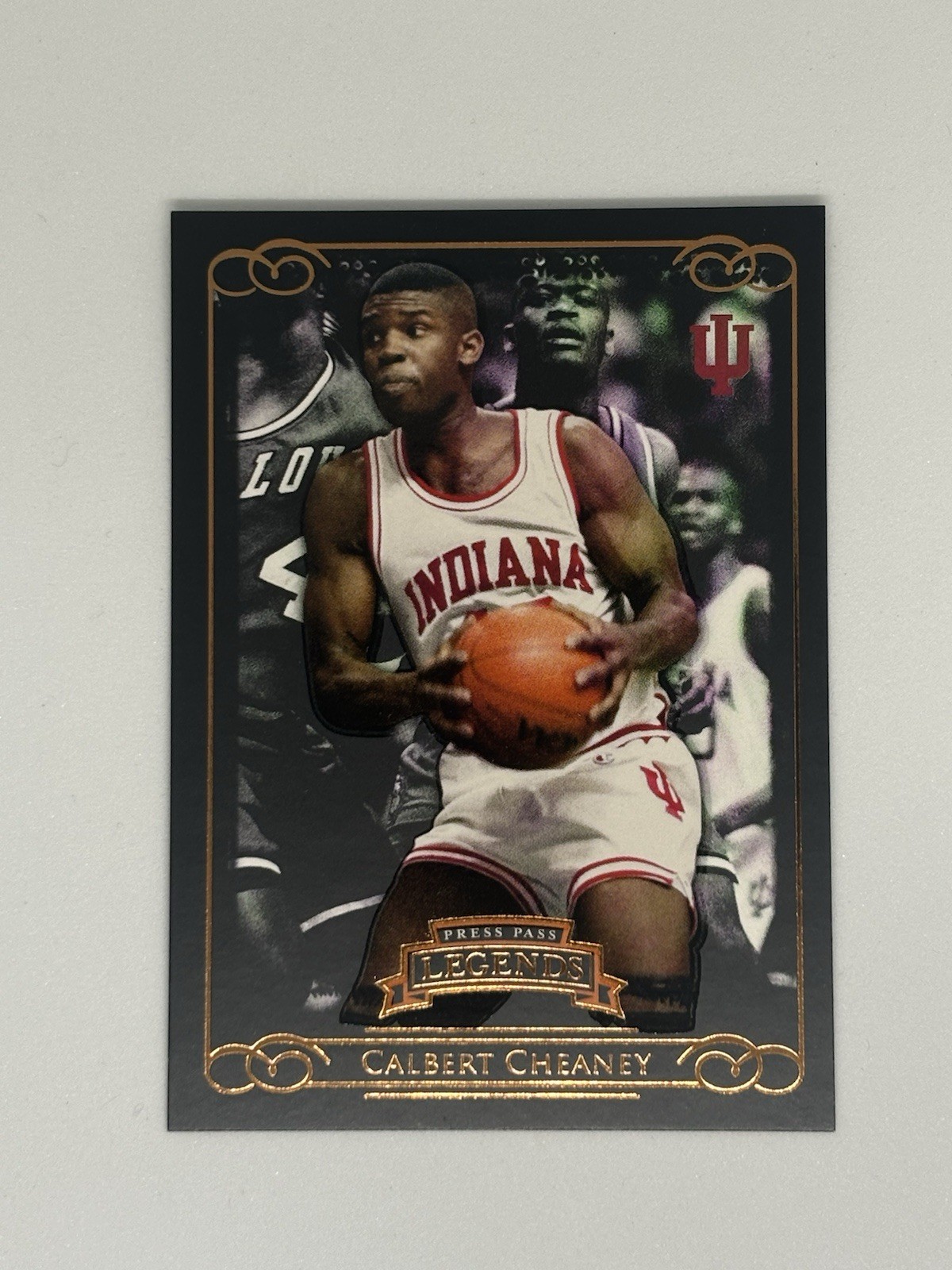 2008-09 Press Pass Legends Bronze Calbert Cheany /750 #42 Indiana Hoosiers