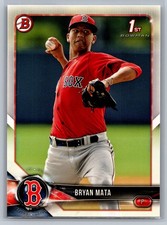 2018 Bowman #BP2 Bryan Mata Prospects *RS