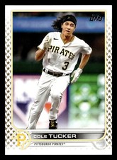 Cole Tucker 2022 Topps Gold Star SP #603 Pittsburgh Pirates *031