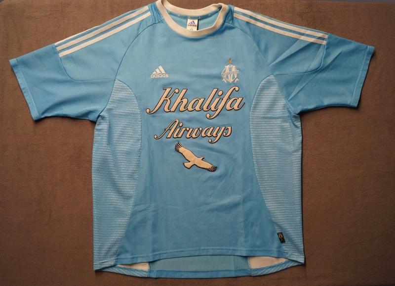 Adidas Trikot Olympique Marseille XL 2002 2003 Away Kurz