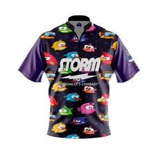 HOT Personalization Storm Mad Bird Bowling Jersey Shirts - All Size