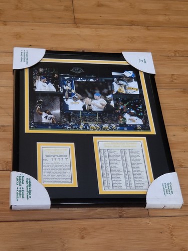 11x14 GERAHMT 2008 SUPER BOWL XLIII CHAMPIONS PITTSBURGH STEELERS 2i - Bild 1 von 5