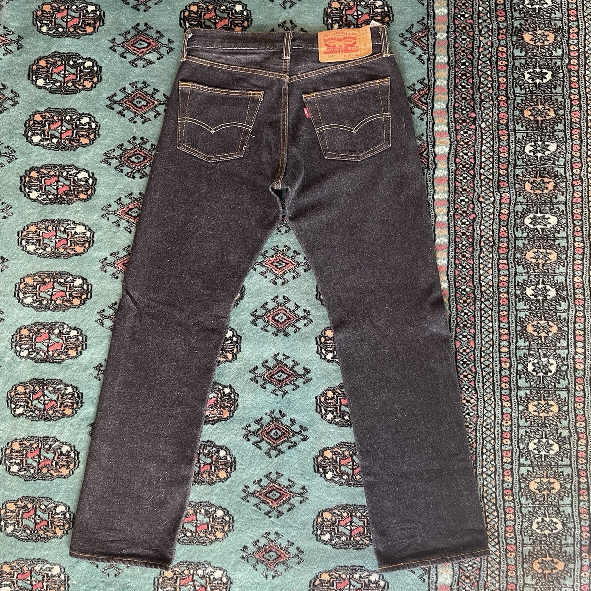LEVI’S 501 (W33,L32) Jeans Levi's 501 W33 L32 - numéro TT – Le Vintage de Julie