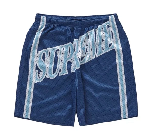Short de gym baggy Supreme bleu marine/bleu Slap Shot Taille XXL NEUF GRATUIT ?