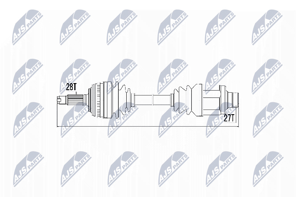 Driveshaft Compatible With Honda CR-V 2.0 95-01 / Left / OE Zu Vergl.: DS2506LA - Image 8