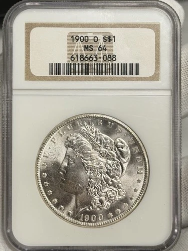 1900-O $1 Morgan Silver Dollar NGC MS64 NOT SENT TO CAC UNDERGRADED BLAZER!