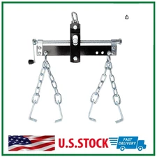 Heavy Duty Engine Hoist Leveler Cherry Picker Shop Crane Load Lift Tool 1500 Lbs