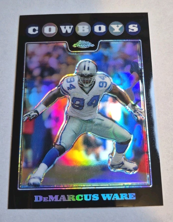 2008 Topps Chrome REFRACTOR Cowboys DEMARCUS WARE #TC112
