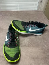 Size 15 - Nike Free Train Versatility Black Electric Green