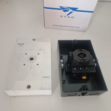 Stag IS4P63 Enclosed Rotary Isolator Switch IP65 4 Pole - 63 Amp "No Switch"